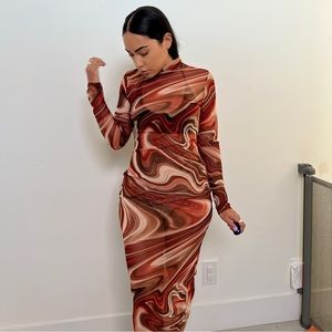 Kim shui vibes mesh dress